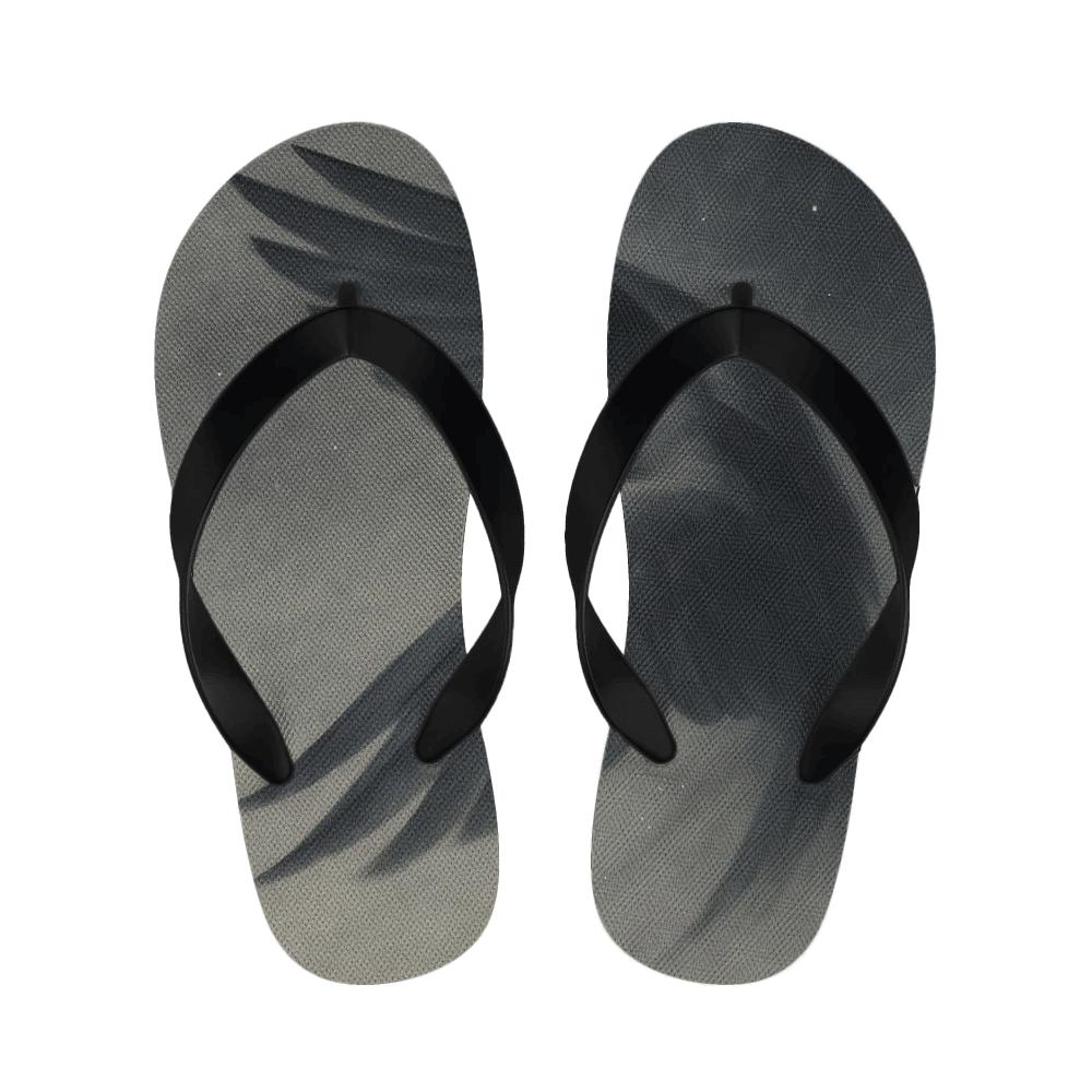 Silent Wing Embrace unique printed slippers