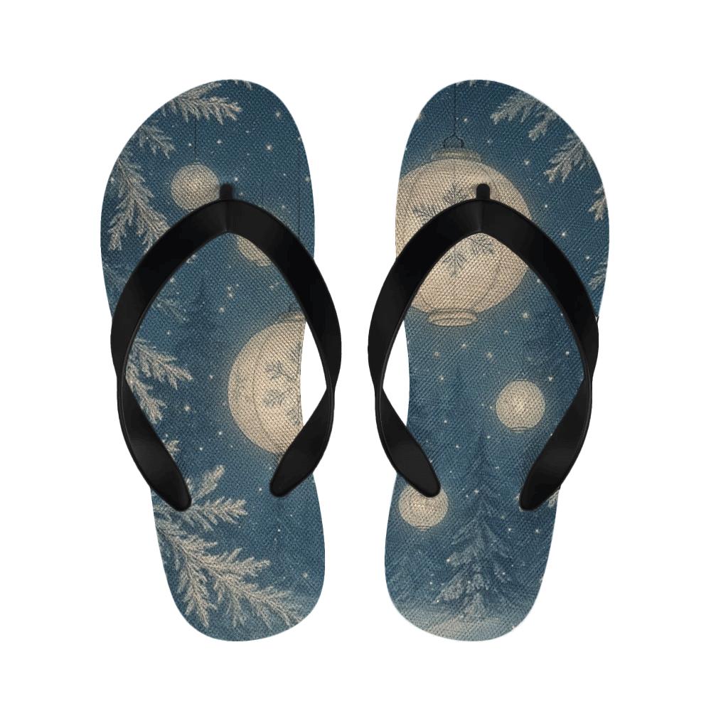 Winter Lantern Constellation designer logo slippers