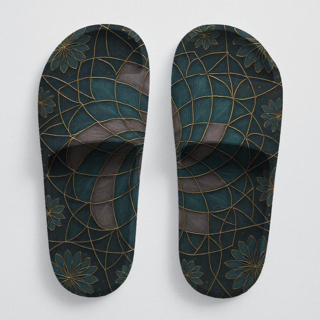 Petal Spiral Lattice trendy summer slides