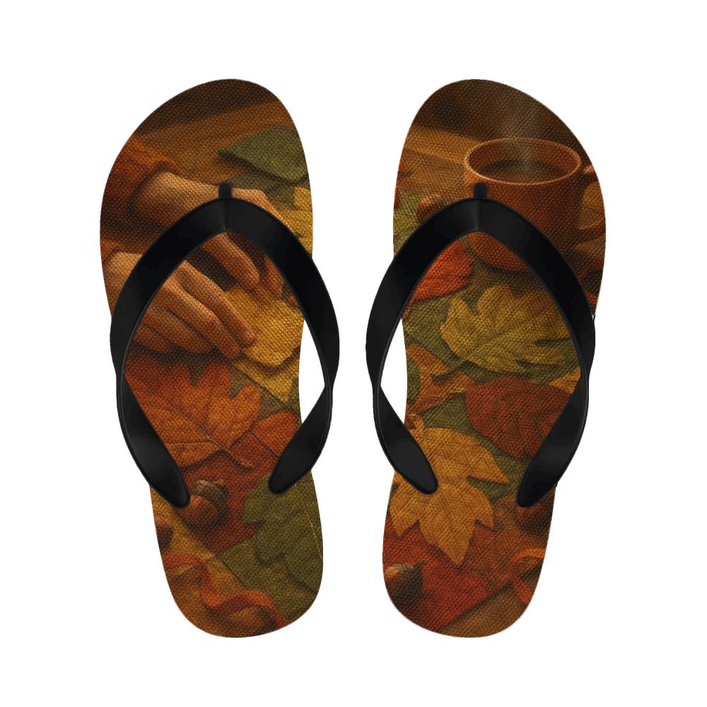 Autumn Harvest Quilt trendy casual slippers