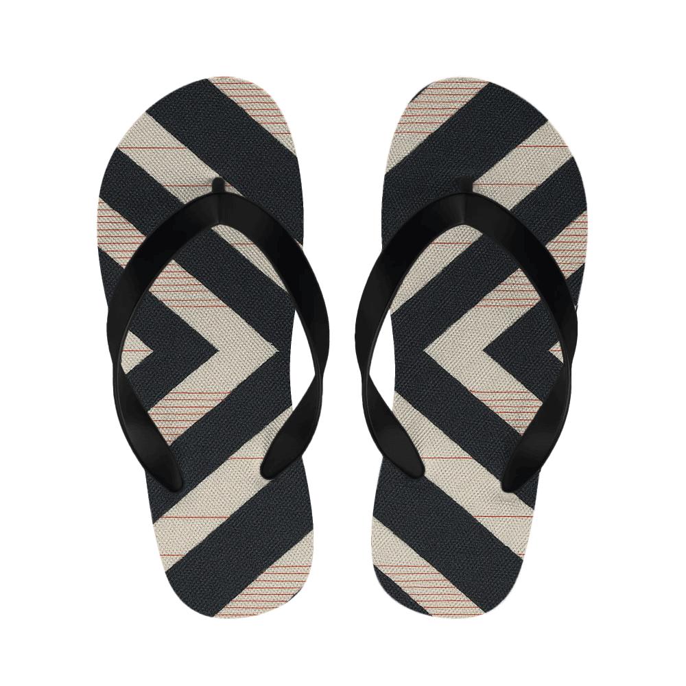 Chevron Pulse Matrix comfortable indoor slippers