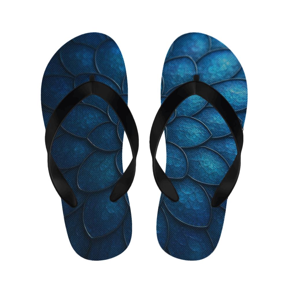 Iridescent Beetle Mosaic comfortable indoor slippers