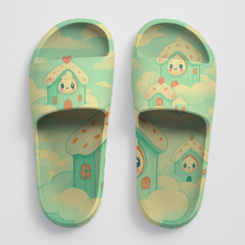 Cupcake Cloud Cottage trendy summer slides