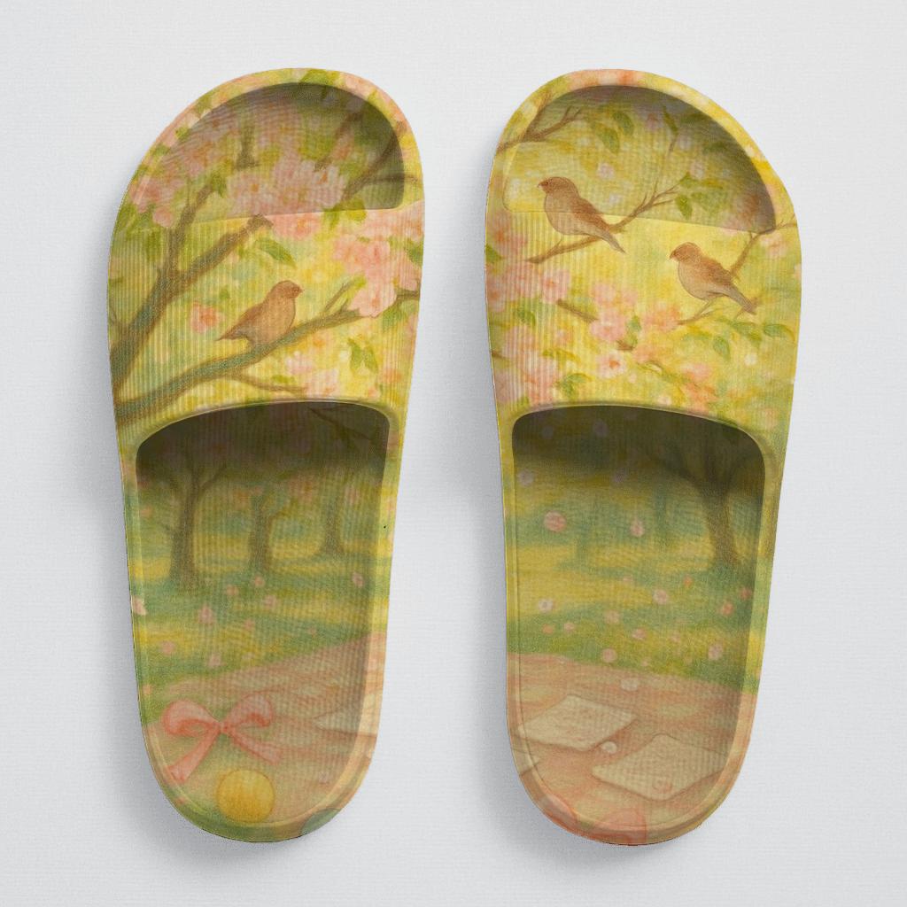 Spring Orchard Confetti stylish pool slides