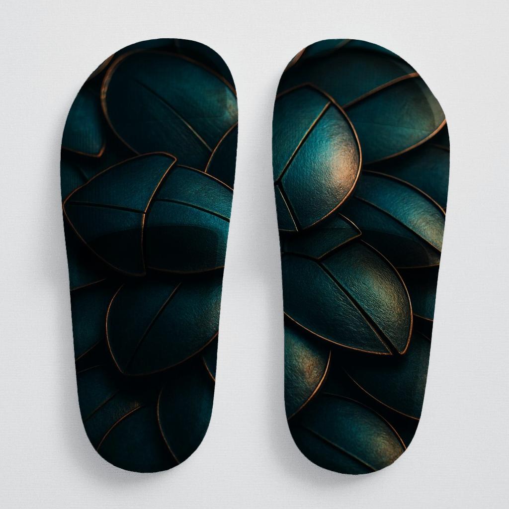 Iridescent Beetle Mosaic custom slides