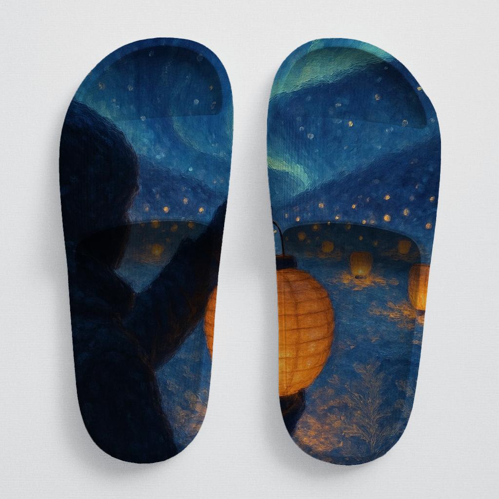 Winter Lantern Aurora stylish pool slides