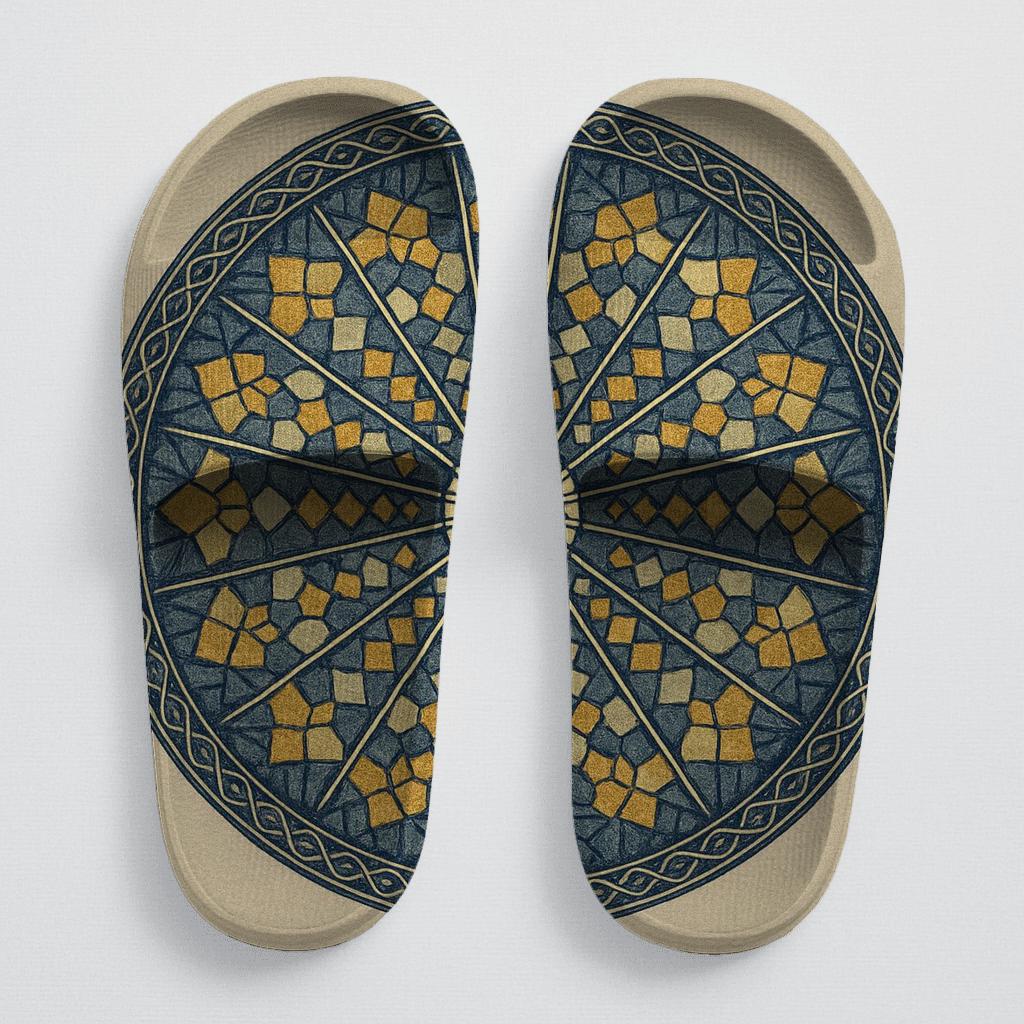 Fractal Spoke Mosaic designer logo slides