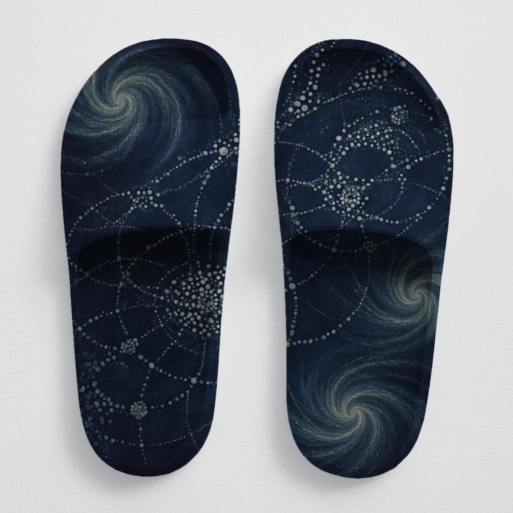 Eddy Point Constellation personalized slide sandals