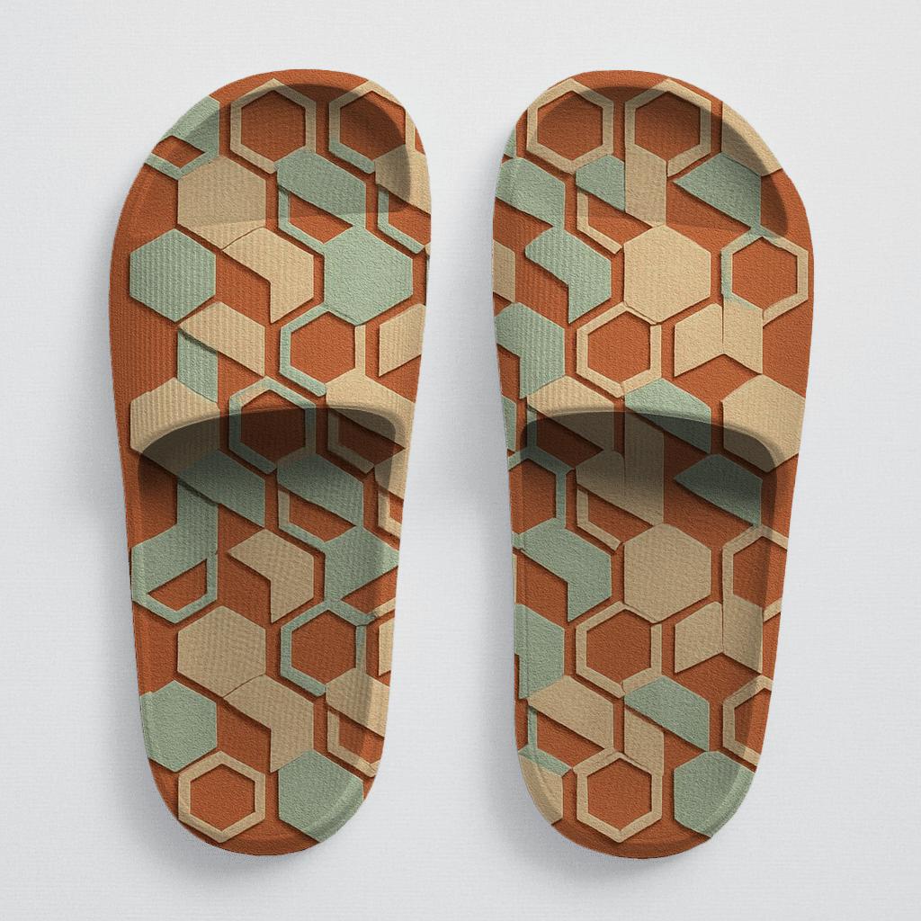 Hex Weave Cascade designer logo slides