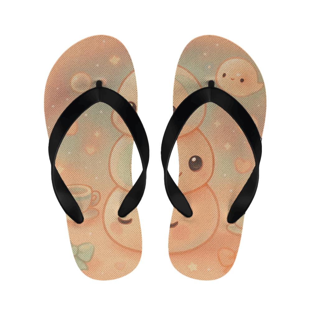 Peach Mochi Moonlets soft sole slippers