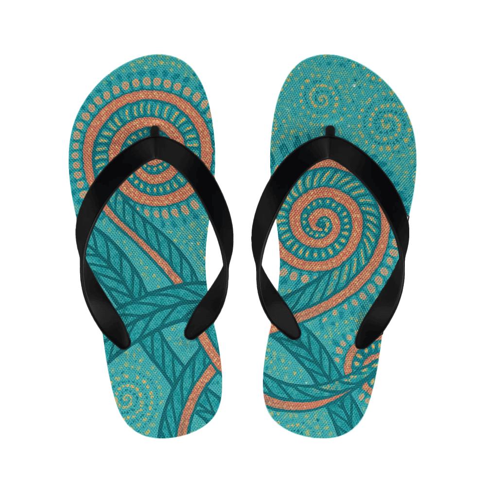 Spiral Cluster Matrix comfortable indoor slippers