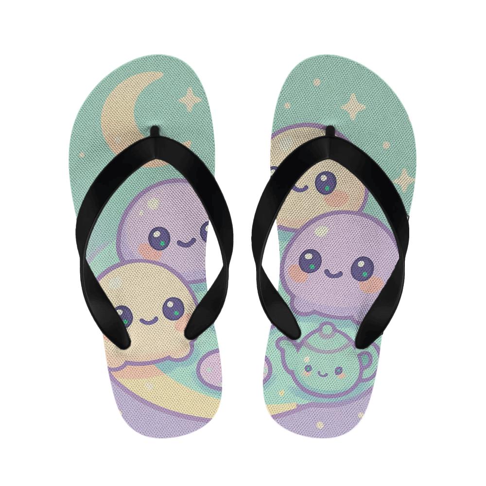 Mochi Moon Picnic stylish house slippers
