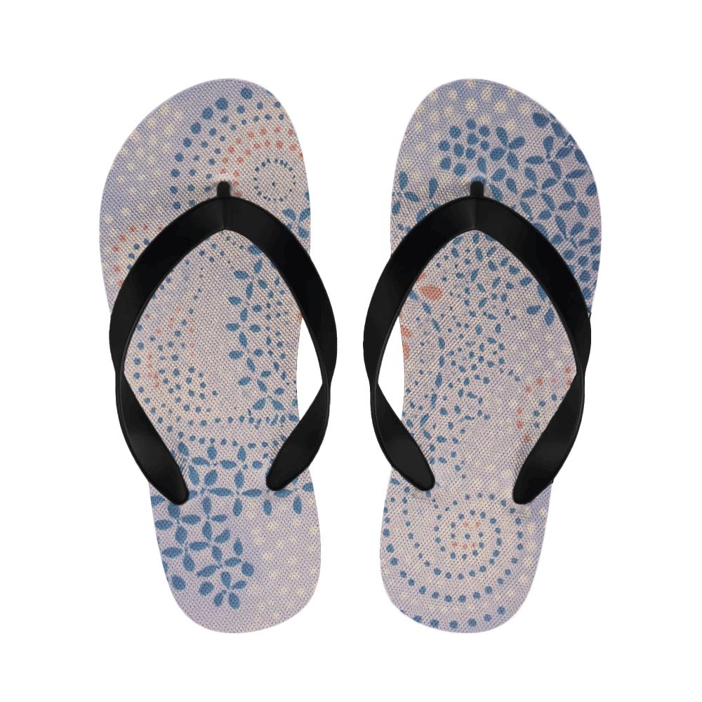 Spiral Petal Lattice comfortable indoor slippers