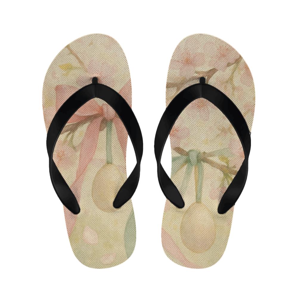 Blossom Ribbon Morning soft sole slippers