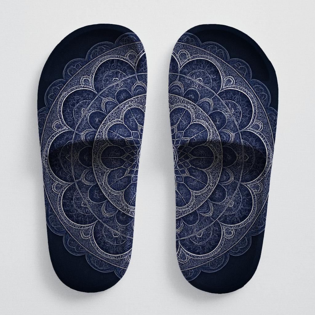 Orbital Lace Mandala unique printed slides