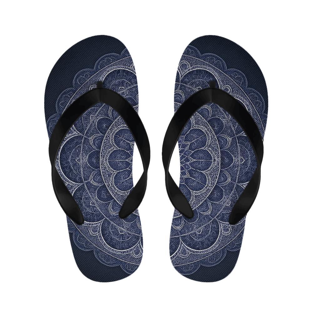 Orbital Lace Mandala trendy casual slippers