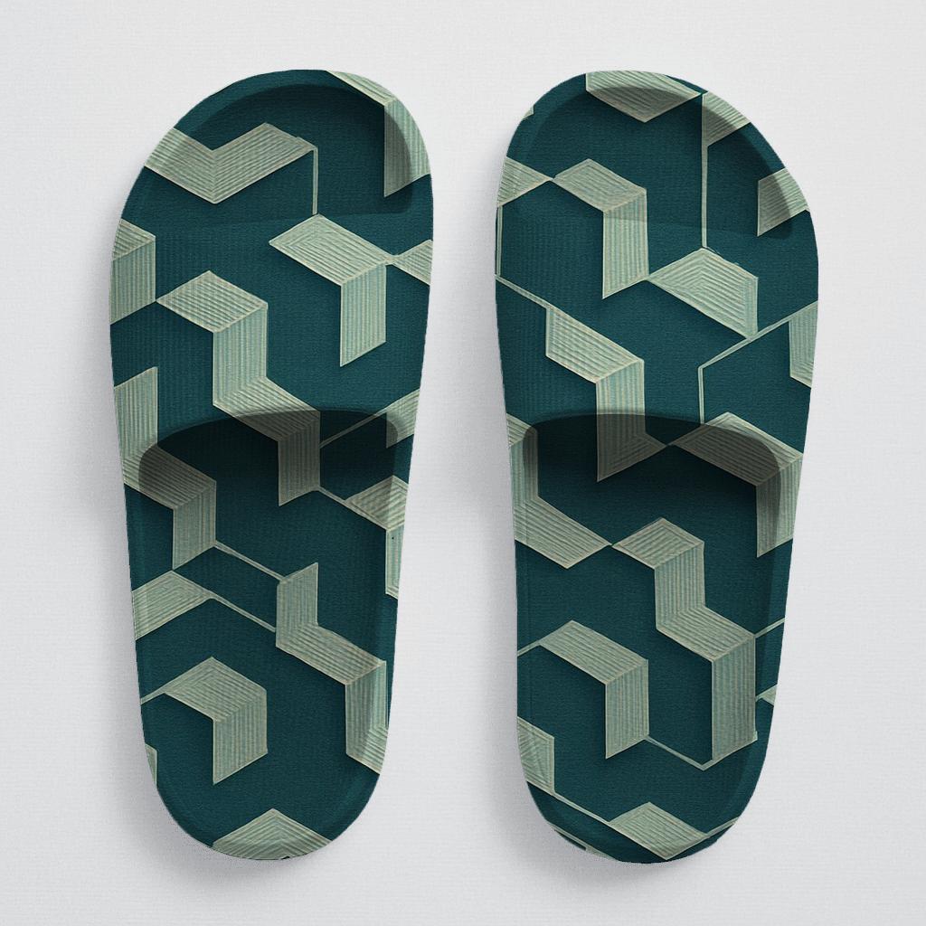 Hex Weave Oscillation unique printed slides