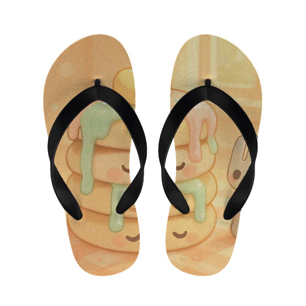 Peachy Pancake Pals trendy casual slippers