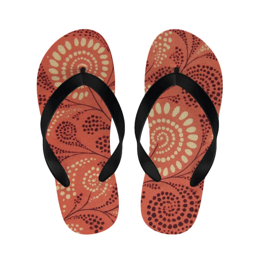 Dotted Spiral Cluster trendy casual slippers