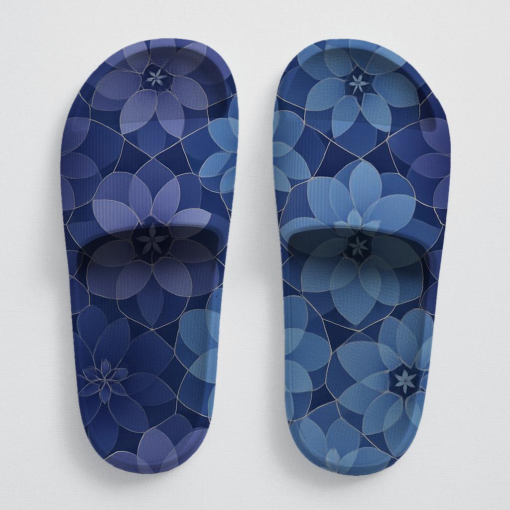 Fractal Bloom Lattice unique printed slides