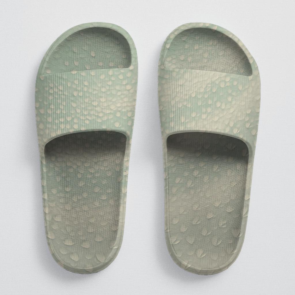 Fragmented Petal Mosaic Flow stylish pool slides