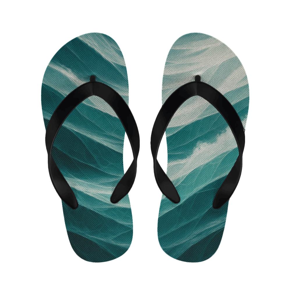 Fractured Tide Prism trendy casual slippers