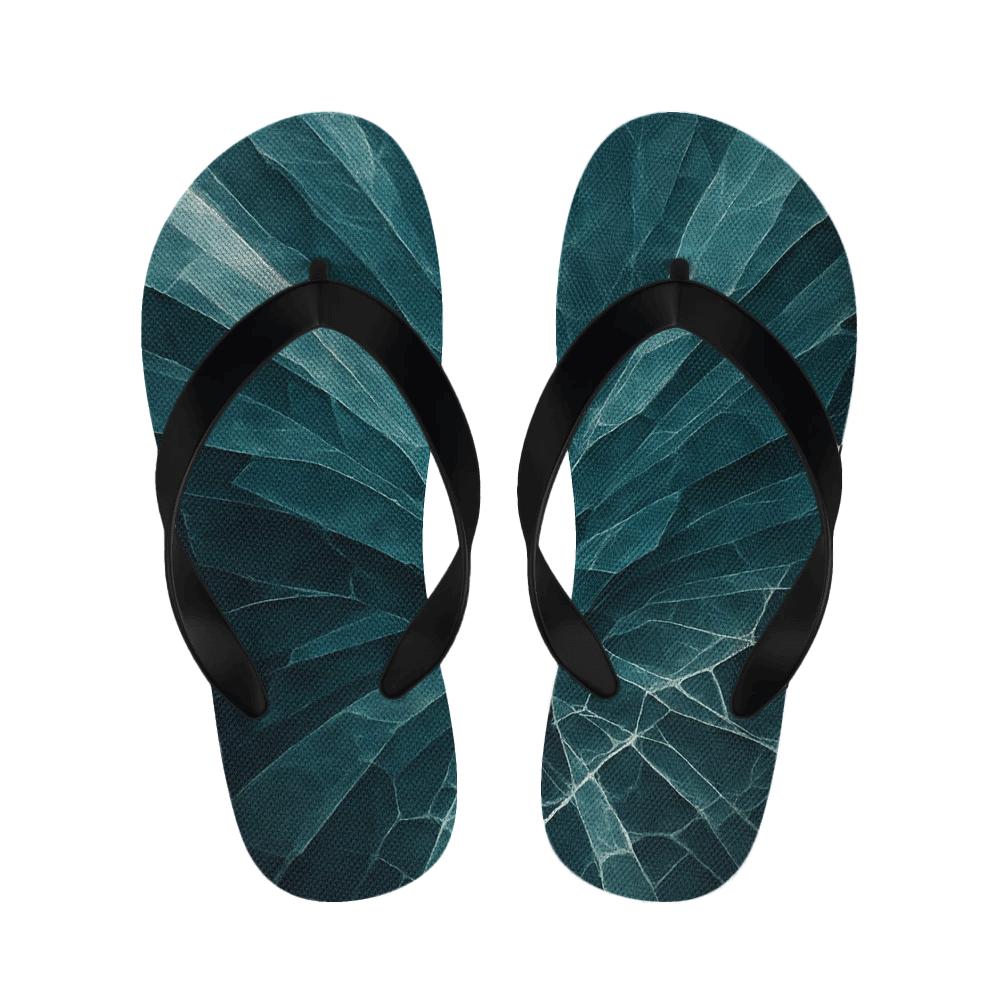 Prism Vein Fan comfortable indoor slippers