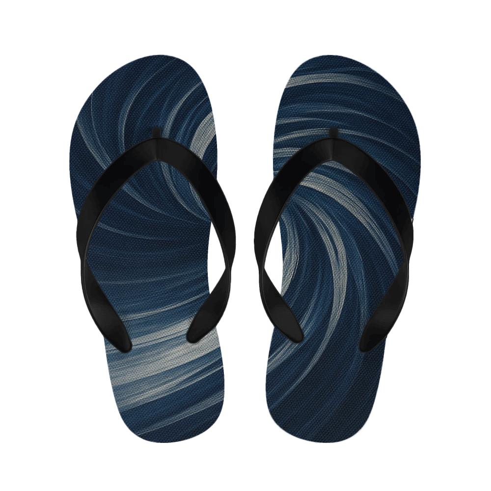 Fractal Mane Of The Wild Horse warm fleece slippers