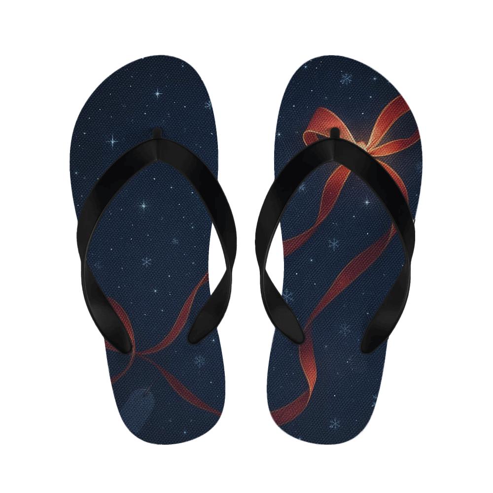 Winter Stardust Gift Ribbon comfortable indoor slippers