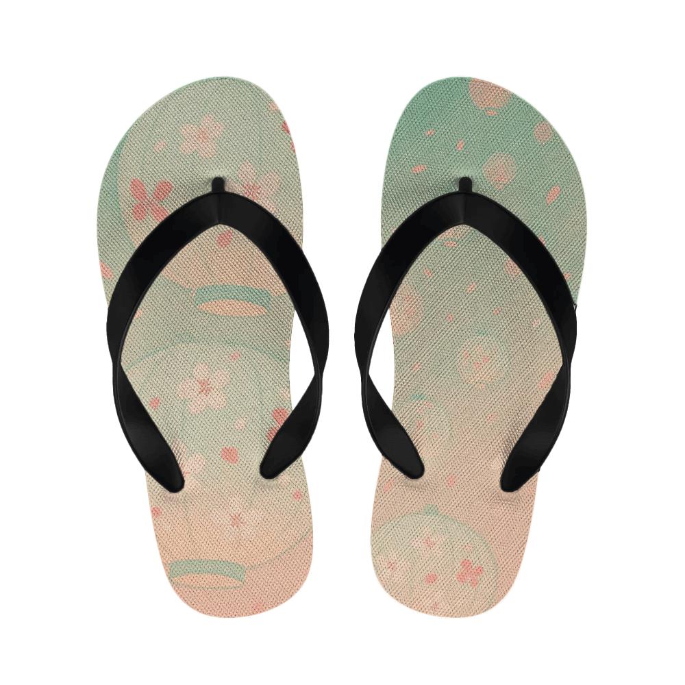 Spring Lantern Petal Parade personalized cozy slippers