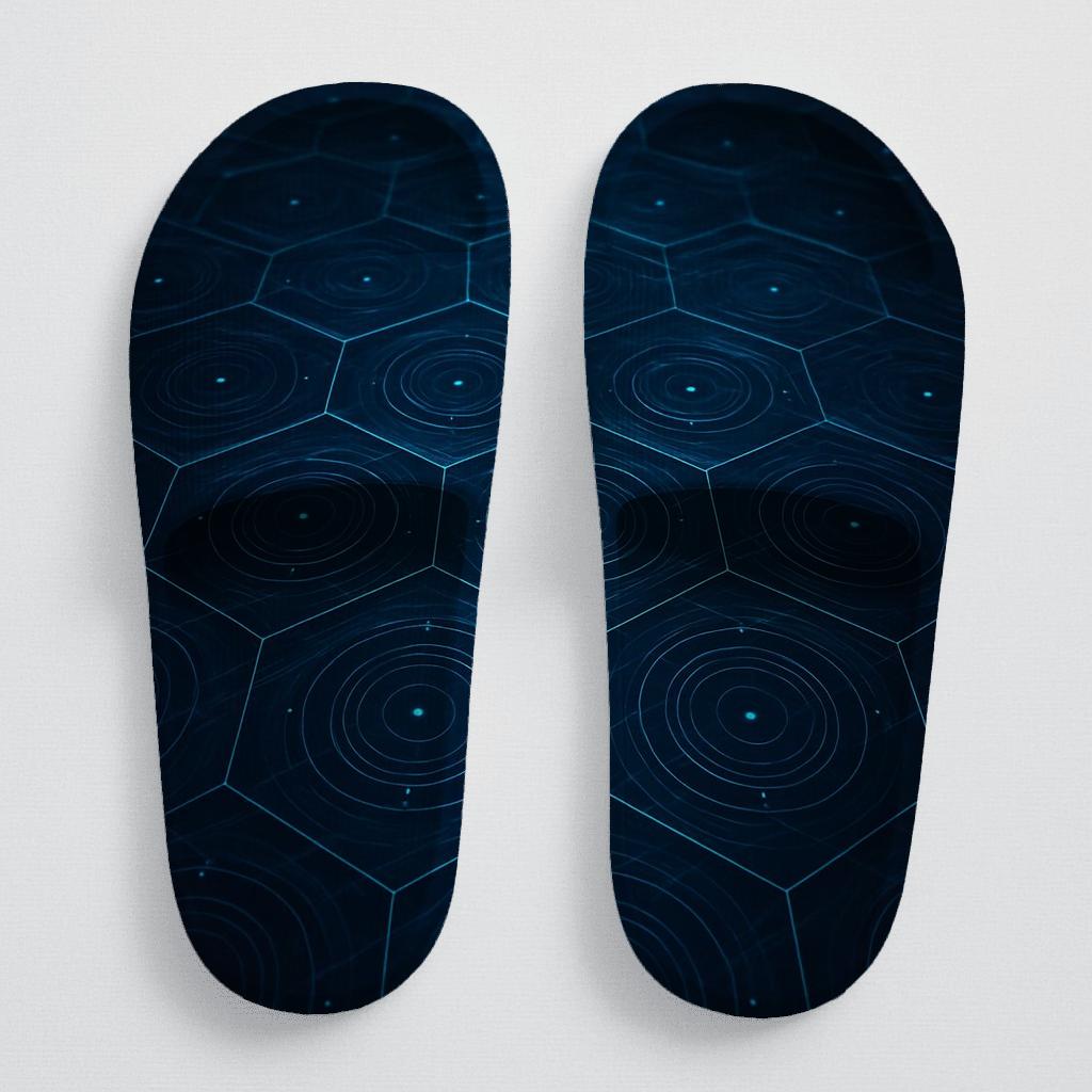 Orbital Hex Phase Grid soft footbed slides