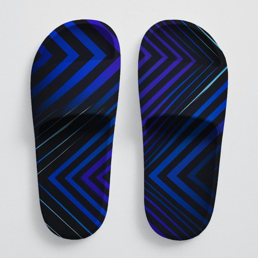 Stellar Chevron Interference comfortable casual slides