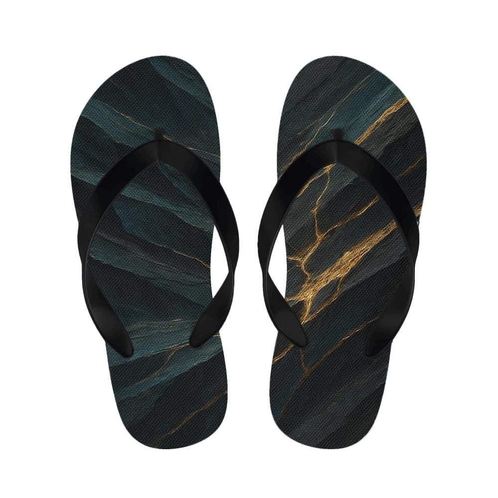 Prismatic Fault Line Tapestry trendy casual slippers