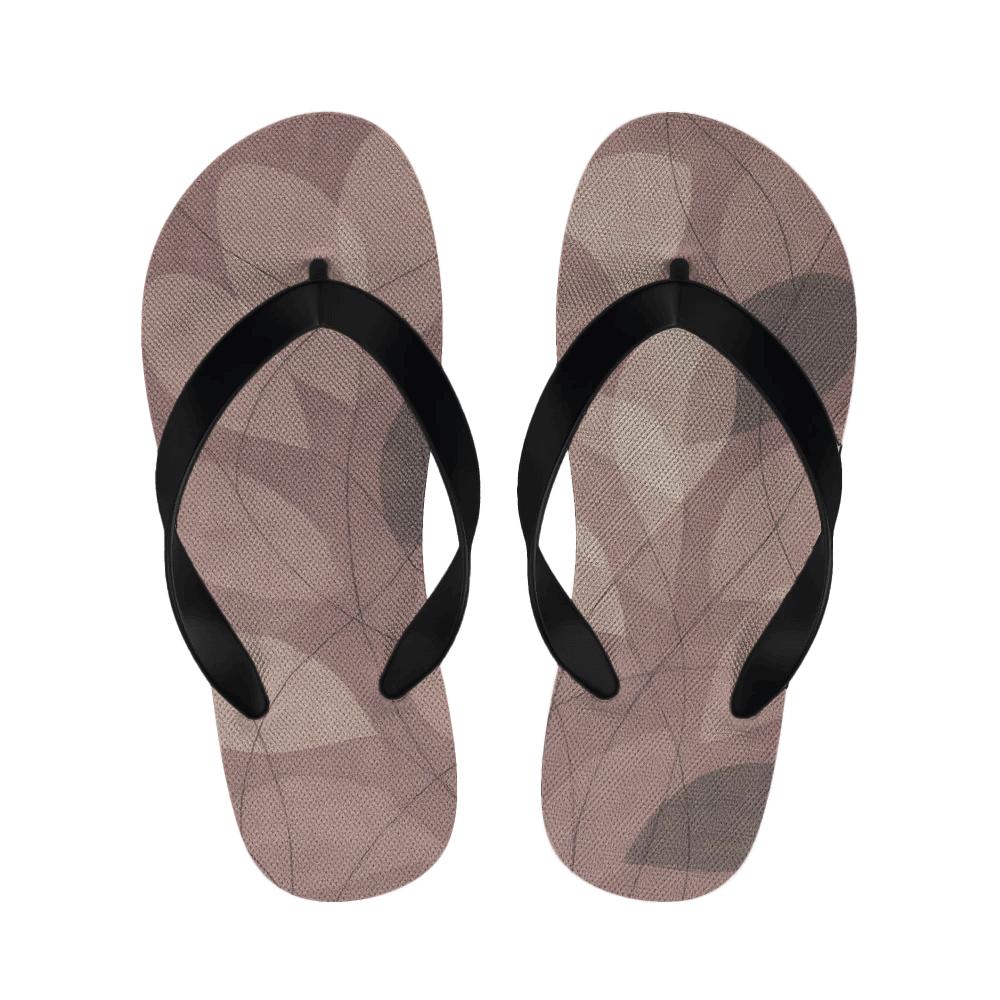 Petal Vein Lattice Drift trendy casual slippers