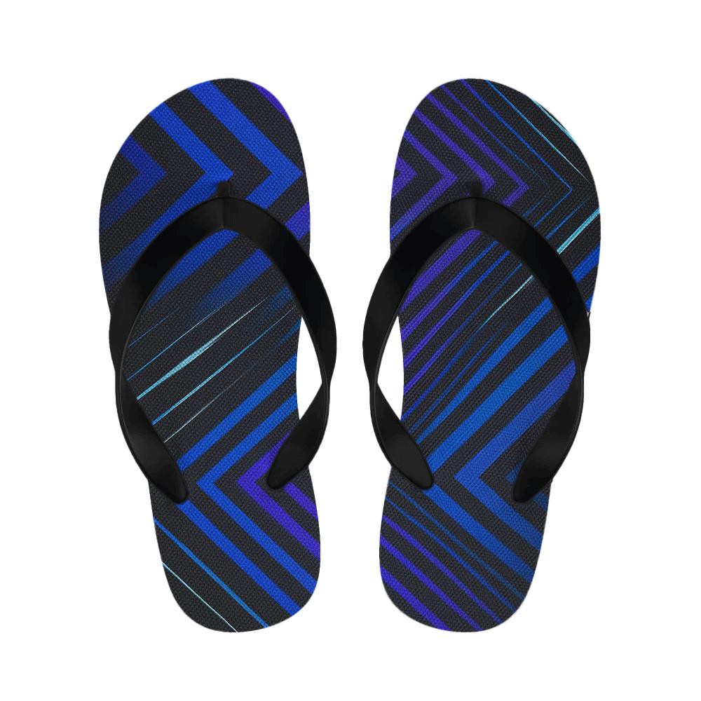 Stellar Chevron Interference soft sole slippers