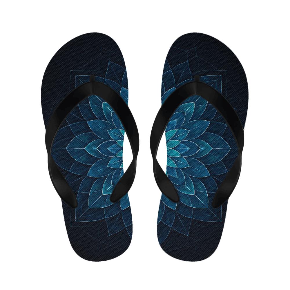 Radial Glass Petal Matrix stylish house slippers