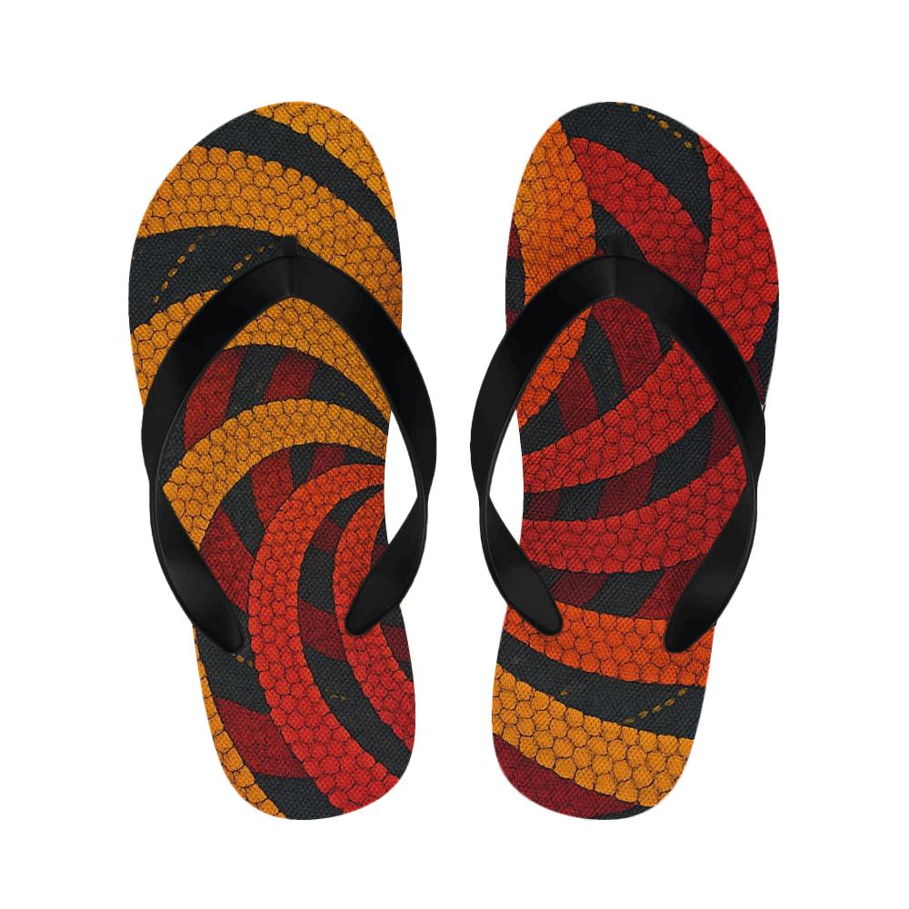 Marigold Prism Spiral soft sole slippers