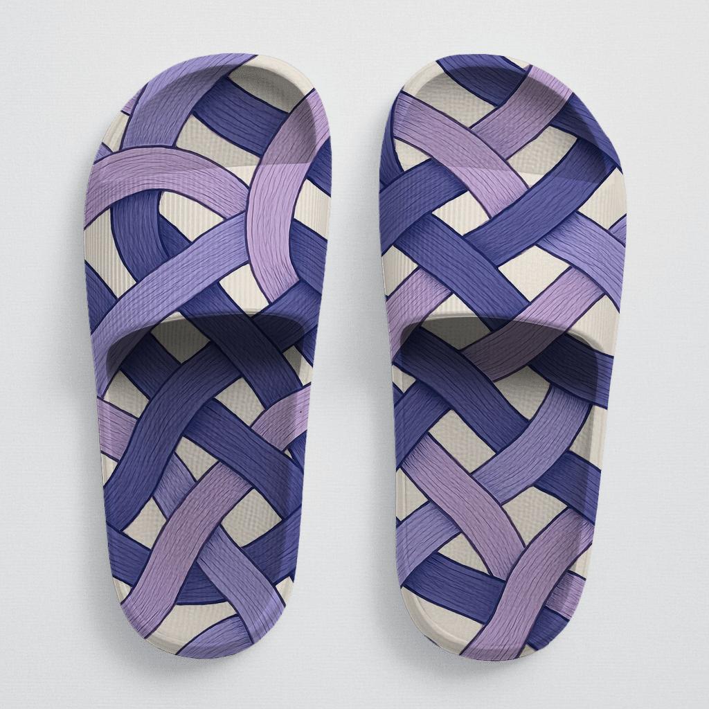 Orchid Ribbon Lattice custom slides