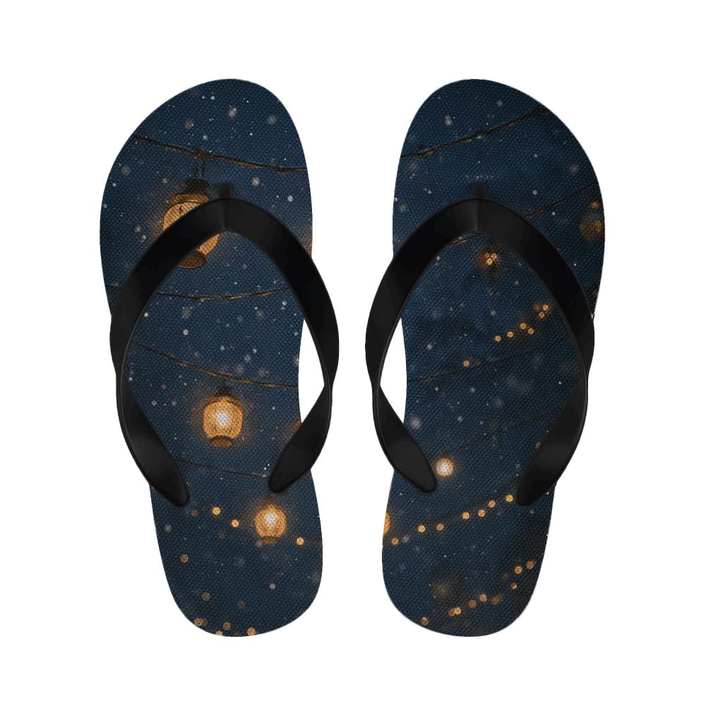 Lantern Snowfall Serenade soft sole slippers