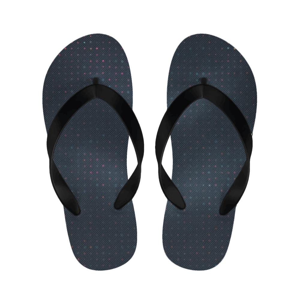 Nebula Particle Grid Drift comfortable indoor slippers