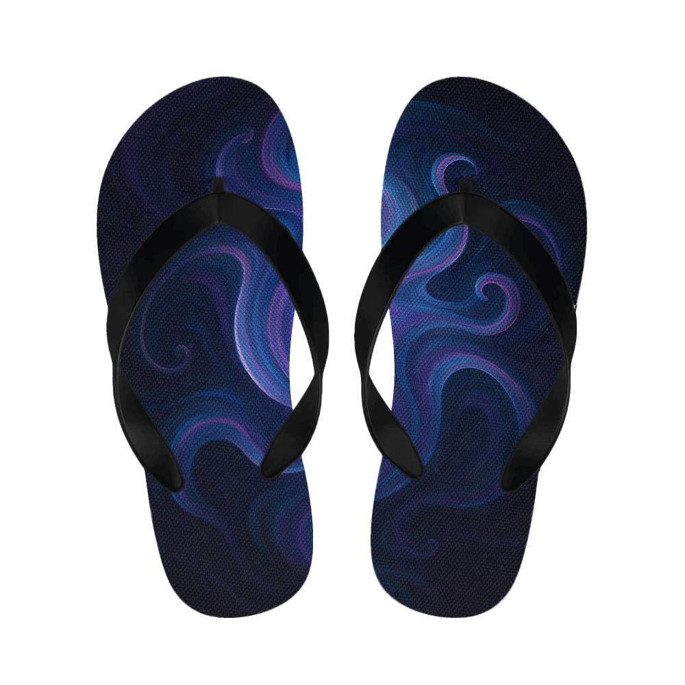 Chromatic Pulse Of The Cuttlefish stylish house slippers