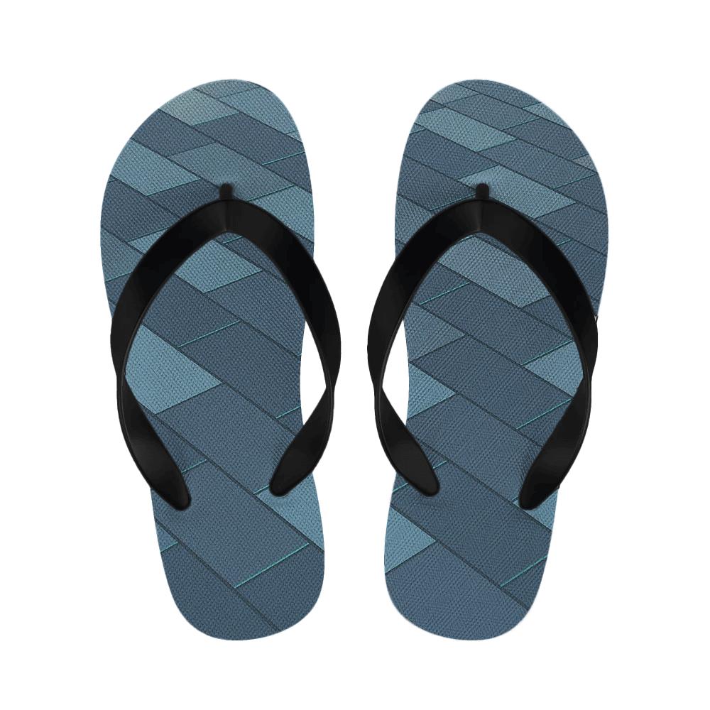 Sheared Hex Weave Gradient warm fleece slippers