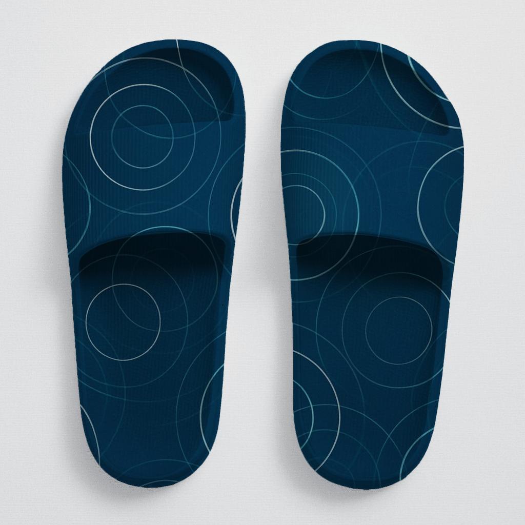 Orbital Tesselation Drift personalized slide sandals