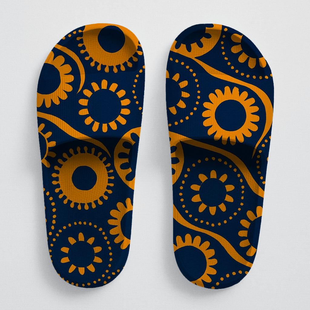 Marigold Circuit Array unique printed slides