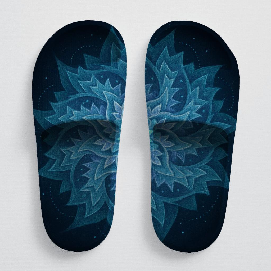 Stellar Spiral Rosette designer logo slides