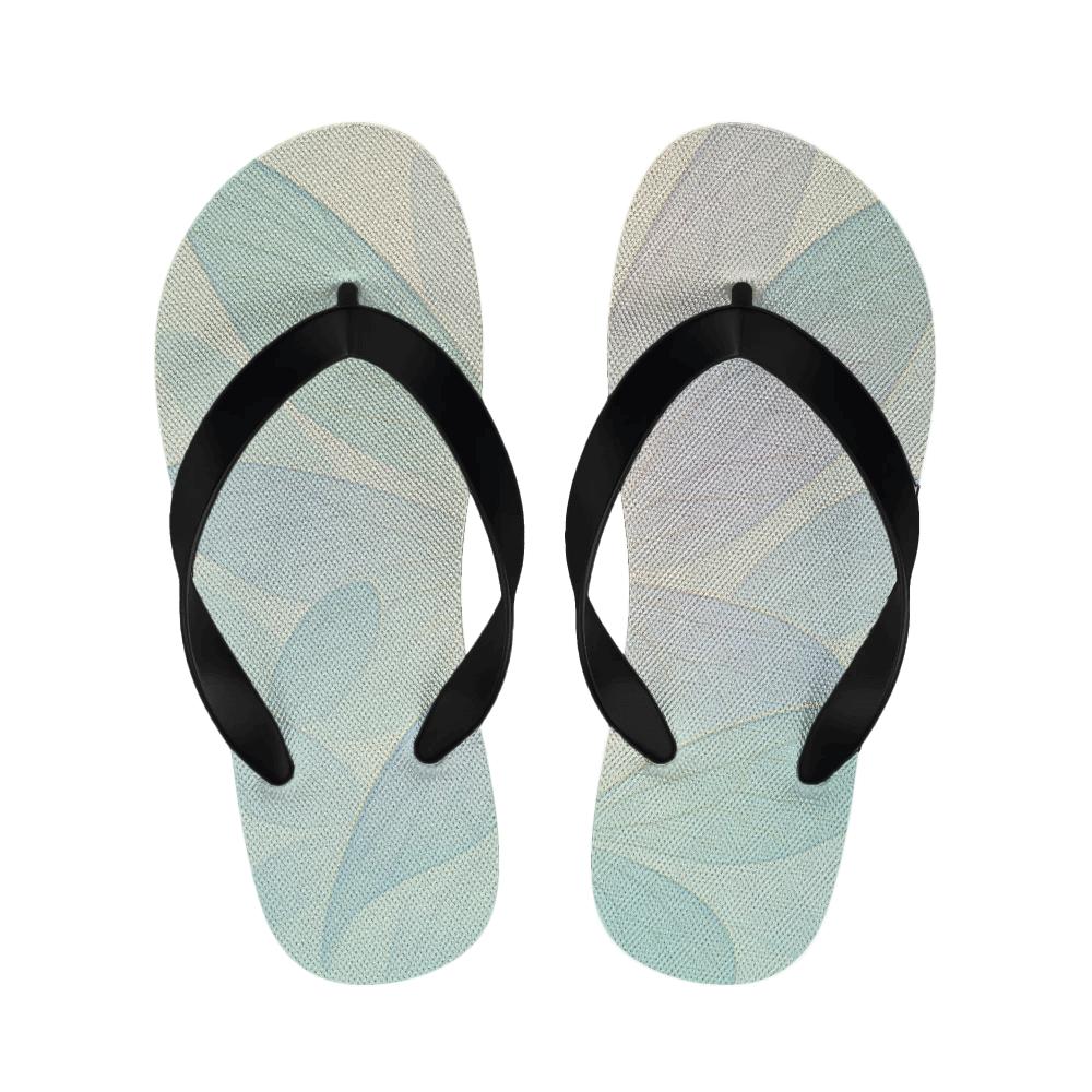 Prismatic Swarm Of The Glasswing Insect trendy casual slippers