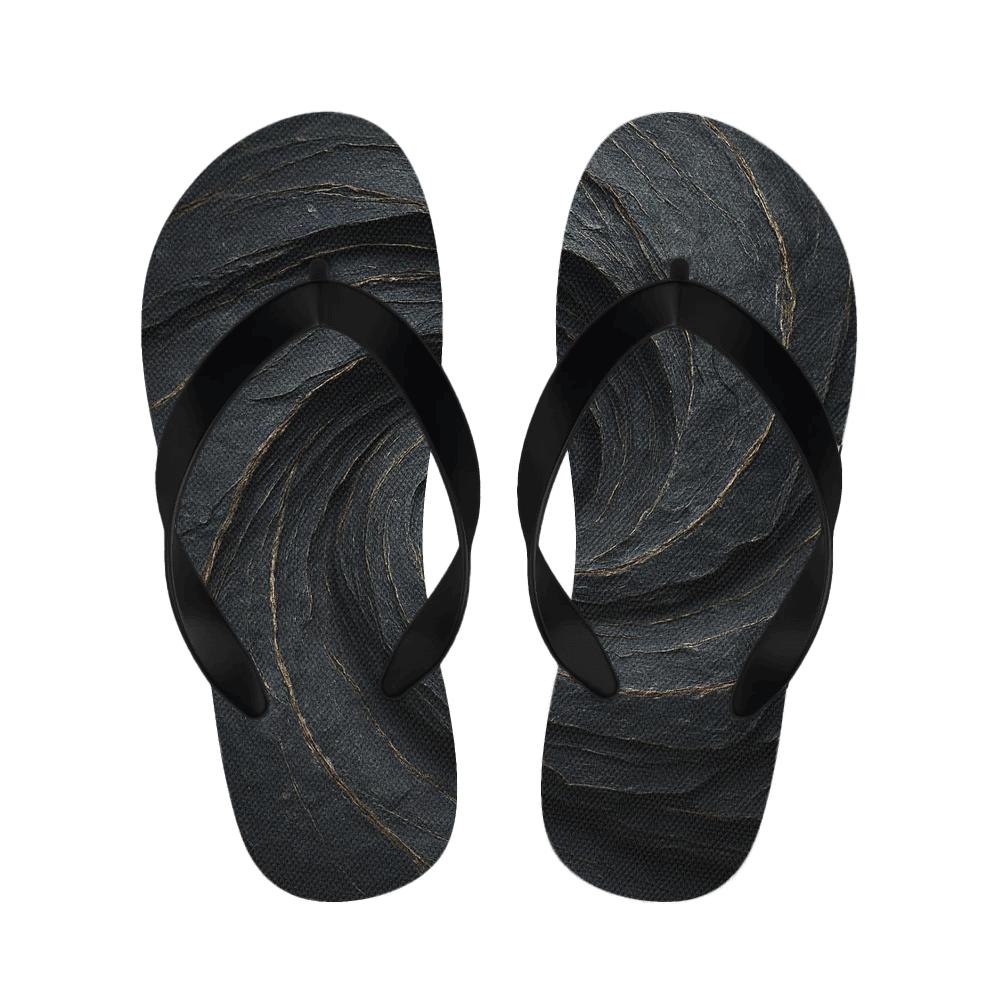 Basalt Vein Helix personalized cozy slippers