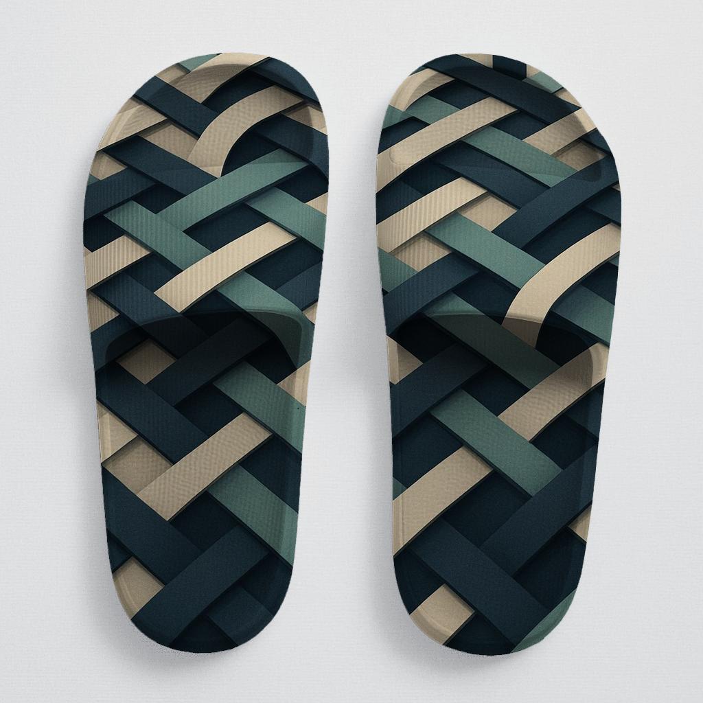 Interlaced Ribbon Mirage unique printed slides