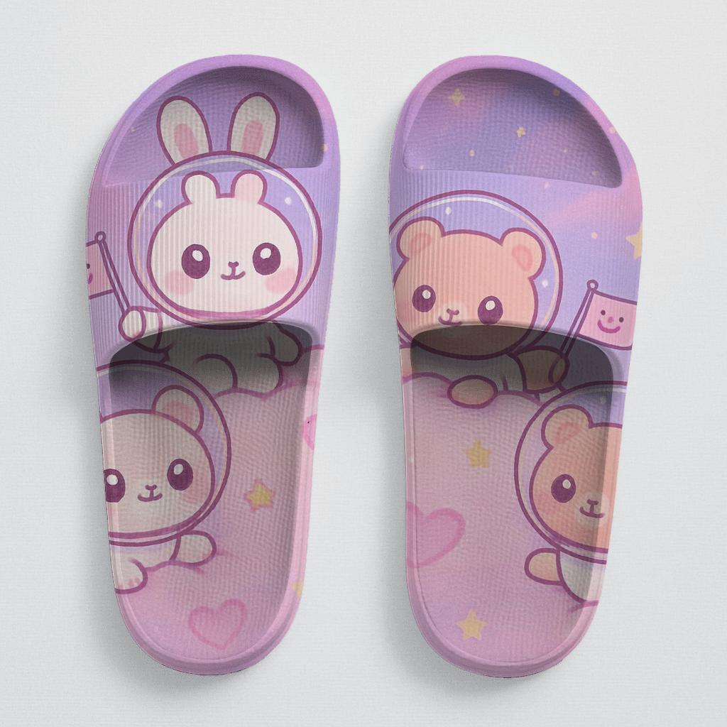 Cotton Candy Moon Critters designer logo slides