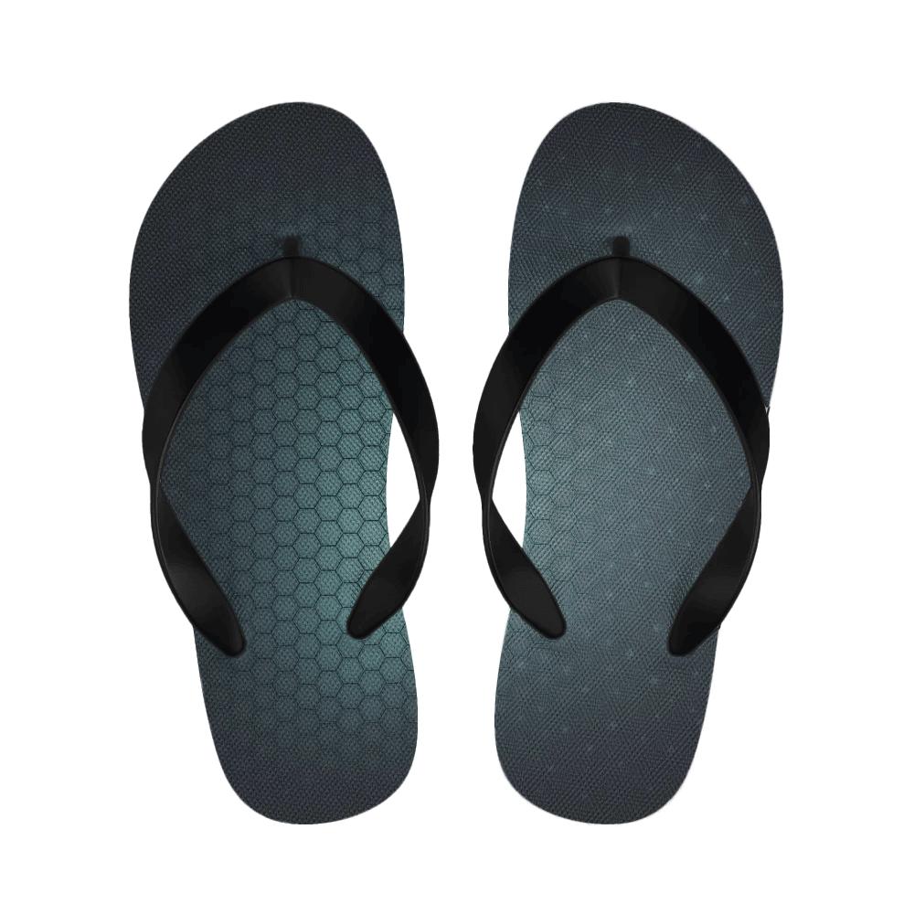 Hex Fade Particle Weave custom slippers